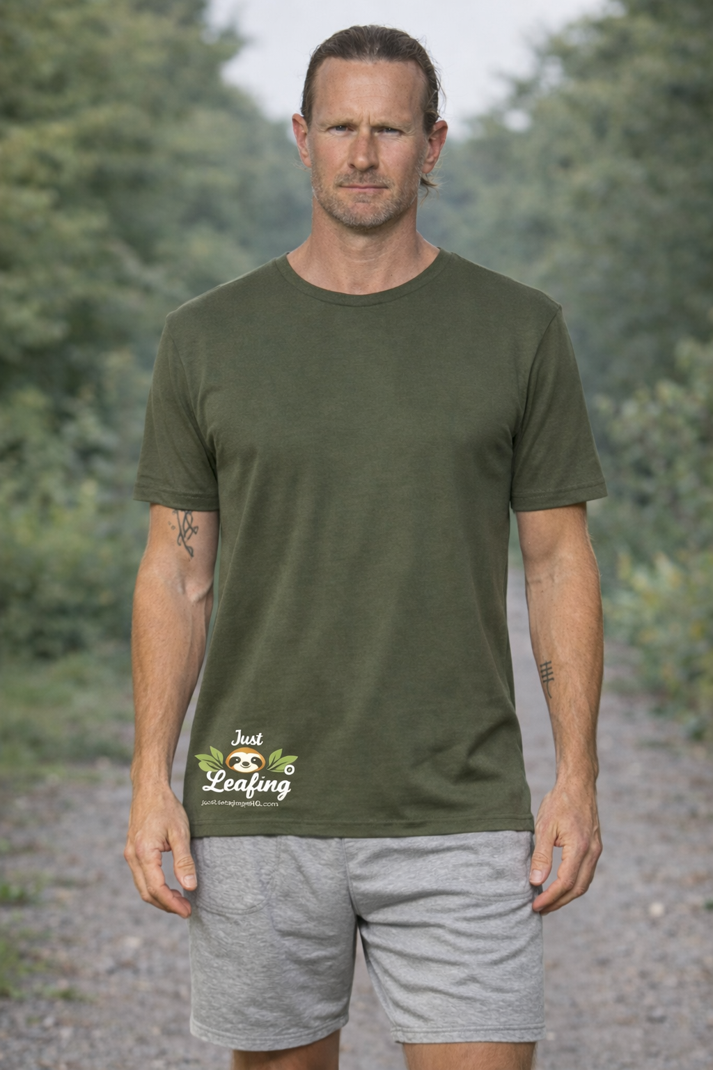 Just Leafing Men’s Tee 180 GSM